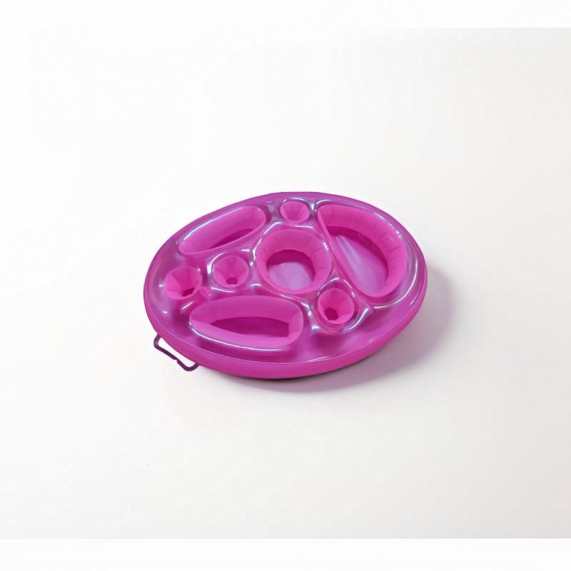 Ekologický PVC Nafukovací Držák na Poháry a Podtácek se Slotem na Telefon a Více Otvory na Nápoje pro Použití v Bazénu