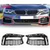 Front Lower Grilles Fog Lights Cover Trim Compatible for BMW- G30 530E 530I 540D 2017-2021