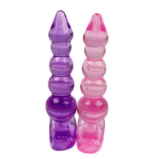 Women Men Silicone Orgasm Anal Beads Balls Butt Plug Ring Play Adult Sex