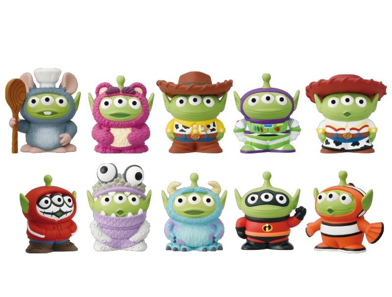 

Alien Remix Soft Vinyl Puppet Mascot Box 10-piece