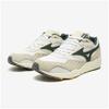 Mizuno Contender Perfect for and x Green x Size 2E Sneakers, Commuting, School, Lifestyle, Stylish, Off-White Beige, 25.0 cm,