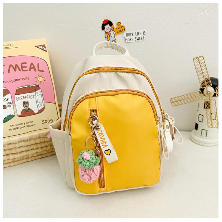 School bag High value school bag 3-6 Simple and light commuting Fashion versatile Large capacity