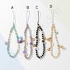 New color mobile phone lanyard ins fashionable fringed beaded mobile phone chain pro mobile phone case lanyard lanyard