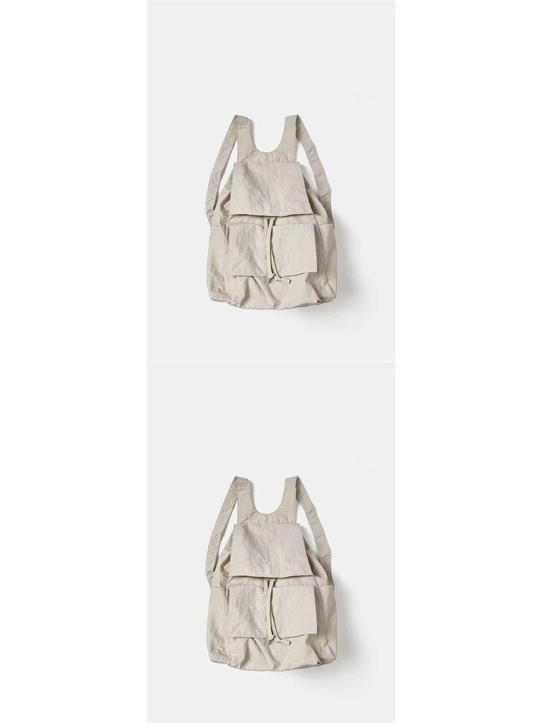 Lightweight Japanese-Style Nylon Backpack for College Students and Casual Travel