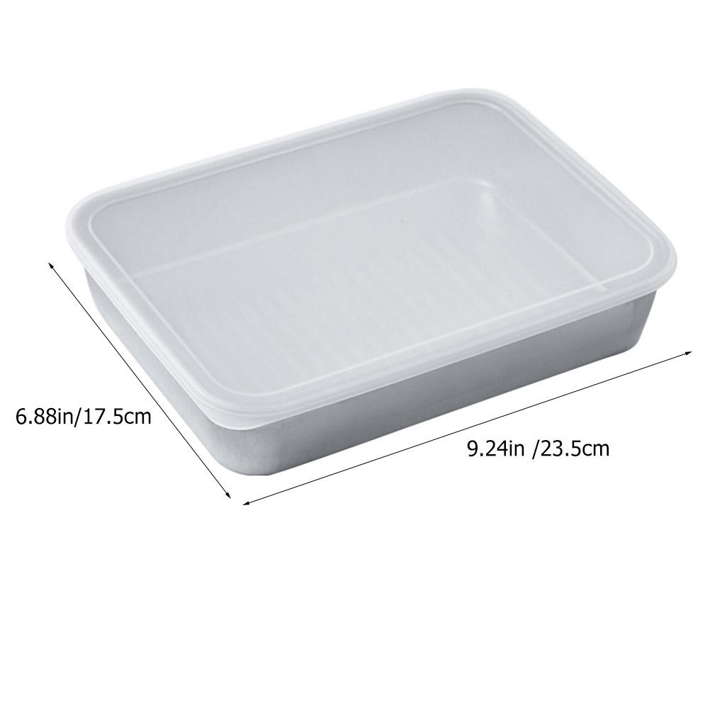 

Stainless Steel Baking Pan Professional Bakeware Tray MultiFunction Kitchen Accessories Easy Cleaning Thermal