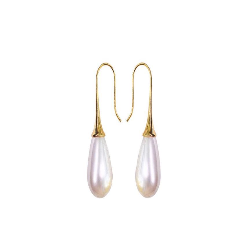 Korean Style Fashion Water Drop Pearl Stud Earrings