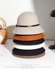 2025 Women's British Retro Wool Felt Hat: Autumn/Winter Fashion Belted Bucket Hat