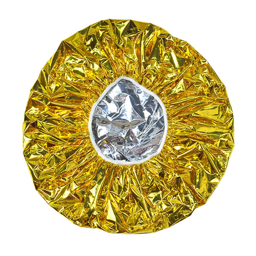 Heat Insulation Aluminum Foil Hat Elastic Bathing For Women Hair Salon Bathroom