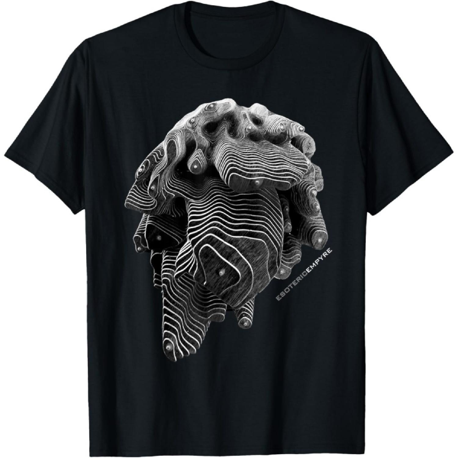 Topographic Element Mountain T-Shirt S