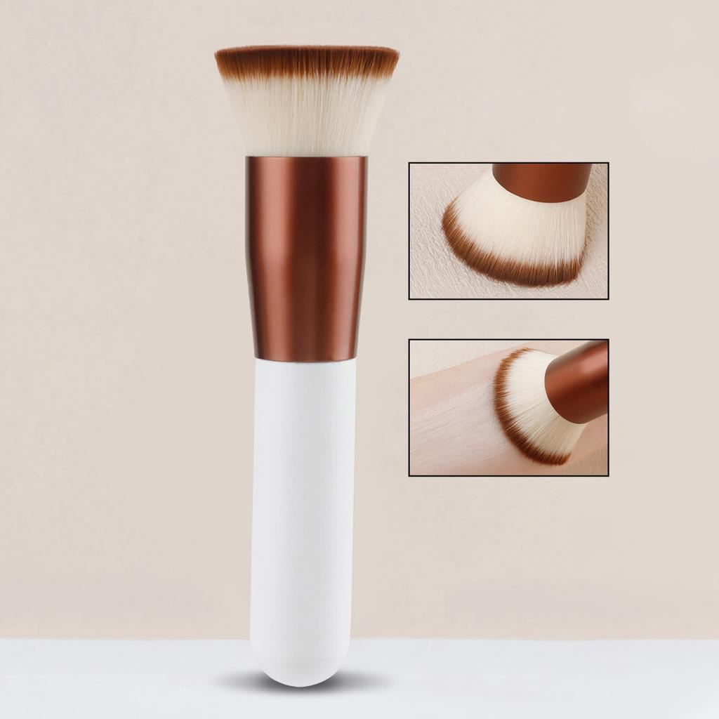 Specially for big fat pier flat head foundation brush BB cream liquid foundation brush soft hair without traces do not eat powder beauty tools
