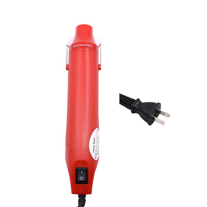 220/110v Hot Air Gun, Diy Tool, Electric Heat Tool, Mini Welding Temperature Blower, Craftsmanship with Retractable Seat Holder