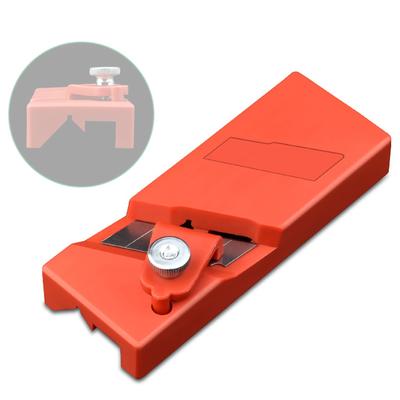 Raboteuse à chanfreiner pour plaques de plâtre ABS, outil de coupe des bords du bois, inclinaison de 45 degrés, angle oblique pour plafond