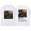 Rapper Drake Music Album Take Care T-shirt Men Woman Fashion Vintage T Shirt Oversized Casual Male T-Shirts Streetwear