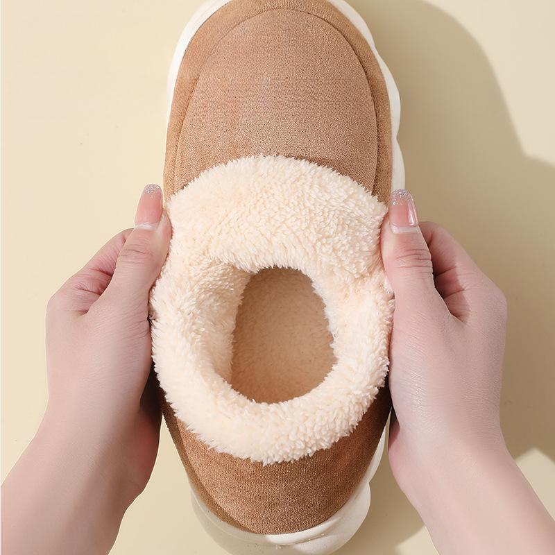 Thick-soled Snow Boots, Winter Warm Cotton Shoes