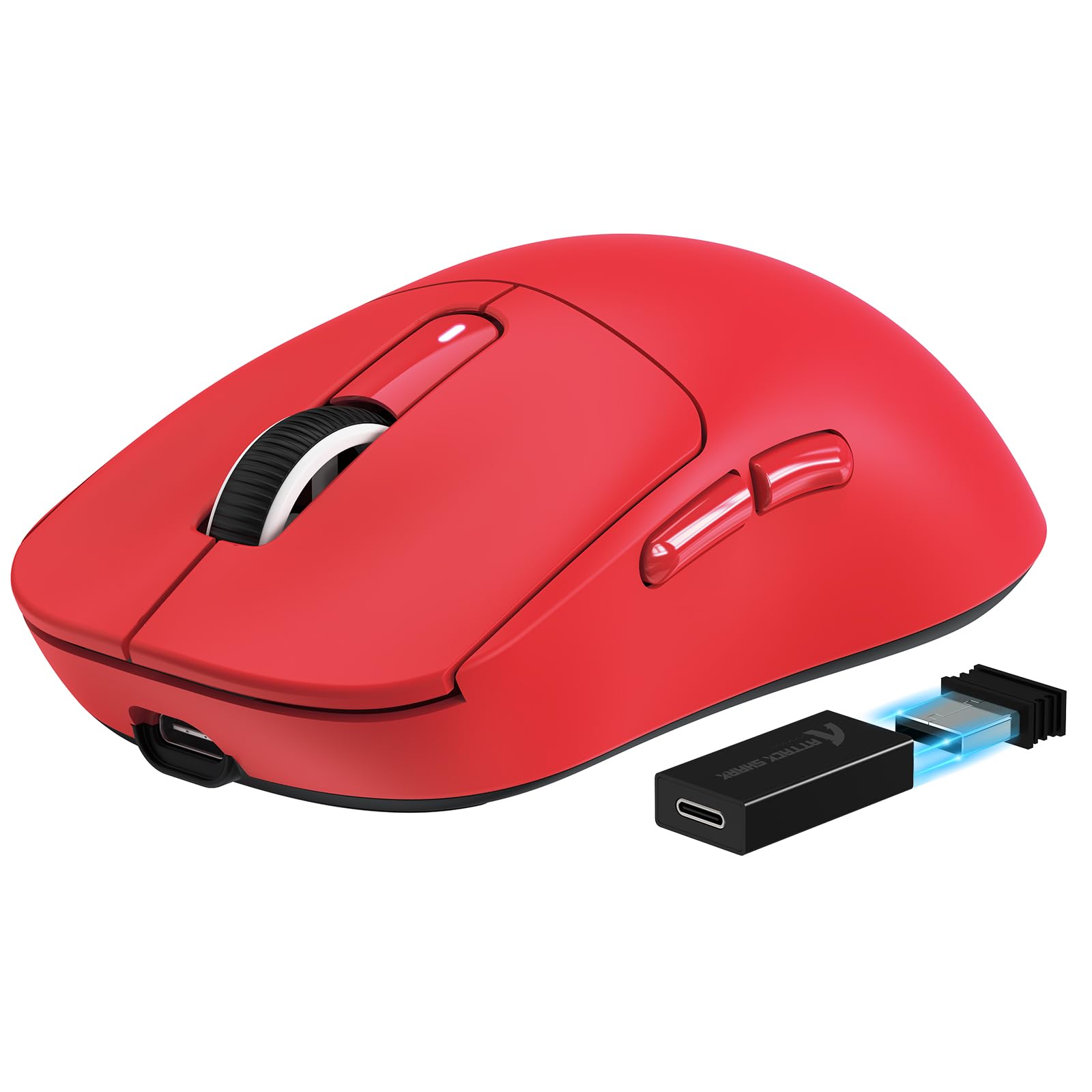 

ATTACK SHARK X3pro Wireless Gaming Polling at PixArt PAW 3395 26000 Kailh GM Japanese Instruction Manual Included Mouse, 4K/8K Rate, Ultra-Lightweight