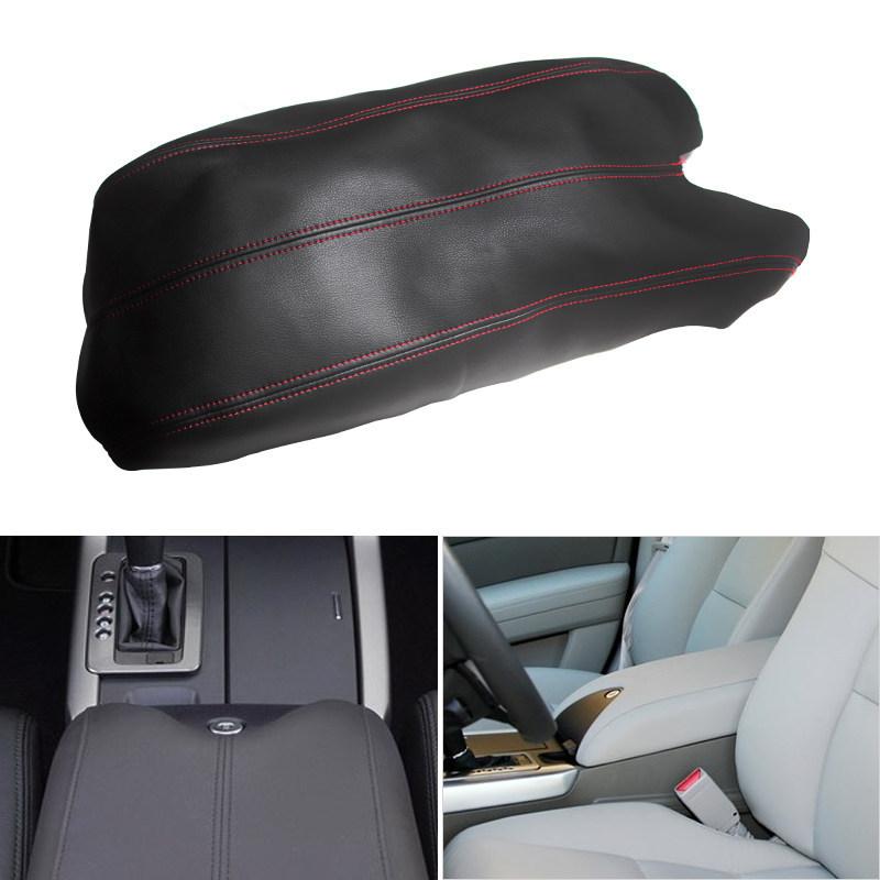 For Acura RDX 2007 2008 2009 2010 2011 2012 Car-styling Microfiber Leather Center Control Armrest Box Cover Trim