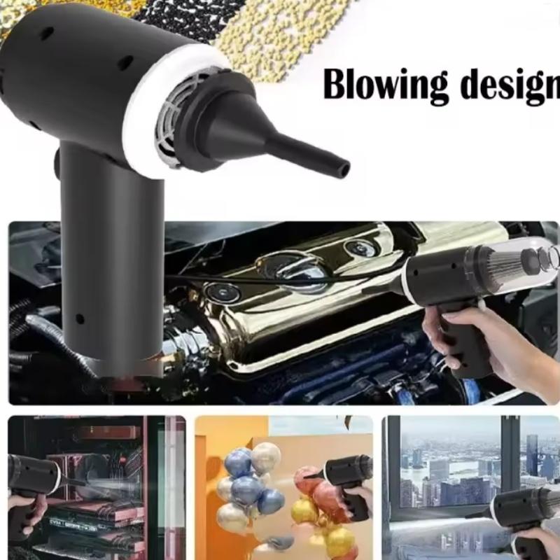 3 σε 1 Ενσωματωμένη ηλεκτρική σκούπα αναρρόφησης και φυσήματος Ηλεκτρική σκούπα USB φόρτισης μικρού αυτοκινήτου Οικιακή ηλεκτρική σκούπα