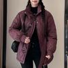 Fashion Winter Woman Parkas With Belt Loose Thick Warm Jackets Women's Coats