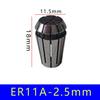 ER11A Collet Holder Spindle Motor for Engraving Machine - Elastic Tool Chuck & Nut Cap Accessory