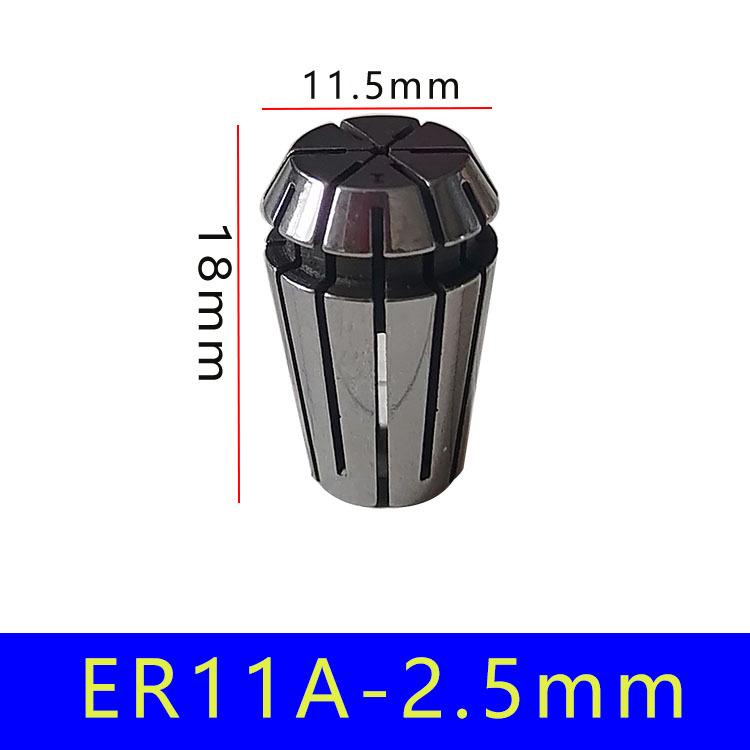 ER11A Collet Holder Spindle Motor for Engraving Machine - Elastic Tool Chuck & Nut Cap Accessory