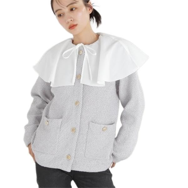 

Jill by Jill Stuart Women s Tweed Knit Cardigan Sweater, Gray