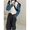 Kleine Kendou-Weste Damen Kurz Herbst und Winter Neu Bonbonfarbe Weste Mode Weste Trend