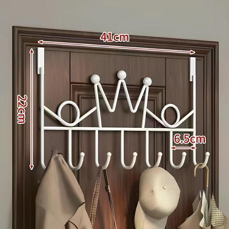 

Гачок на двері Безкоштовний Багатофункціональний Настінний Зберігання Спальня Одяг Пальто Гачок Вішалка Вхідні Двері Гачок Вішалка для Пальта B