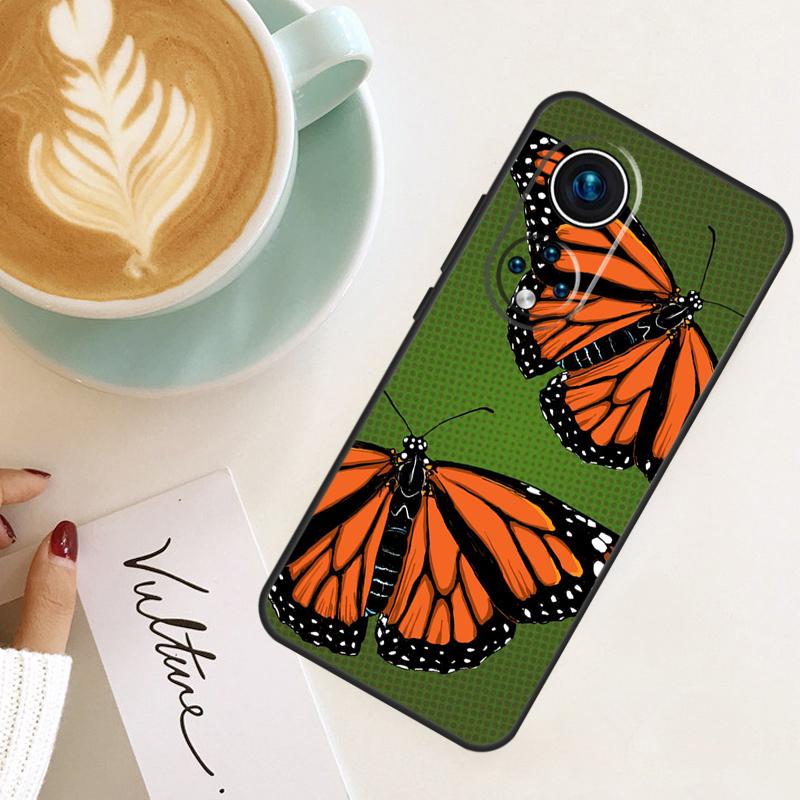 Butterfly For Honor Magic 8 Pro 7 6 5 Lite Case For Honor 400 200 50 70 90 X8c X9a X9b X9c X9d Win RT