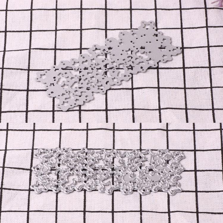 Hollowed Star Cutting Dies for Card Making Scrapbooking Paper Craft Carbon Steel Die Cut Metal Embossing Templates