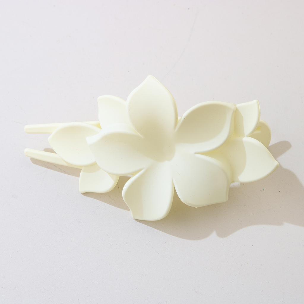 Duckbill Clip Flower Hairpin Women's Summer Korean Style All-match Hairpin Back of The Head Bun Headdress