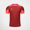 Men's Soccer Short Sleeve Gym Running Moisture Wicking Round Neck T-shirt Training Exercise Gym Sport Shirt Tops