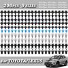 200X cleme de tăiere pentru nituri de împingere a mașinii dispozitiv de fixare a panoului pentru bara de protecție pentru Toyota Corolla Camry RAV4 Prius Lexus GS300 RX 400H 450H CT 200H