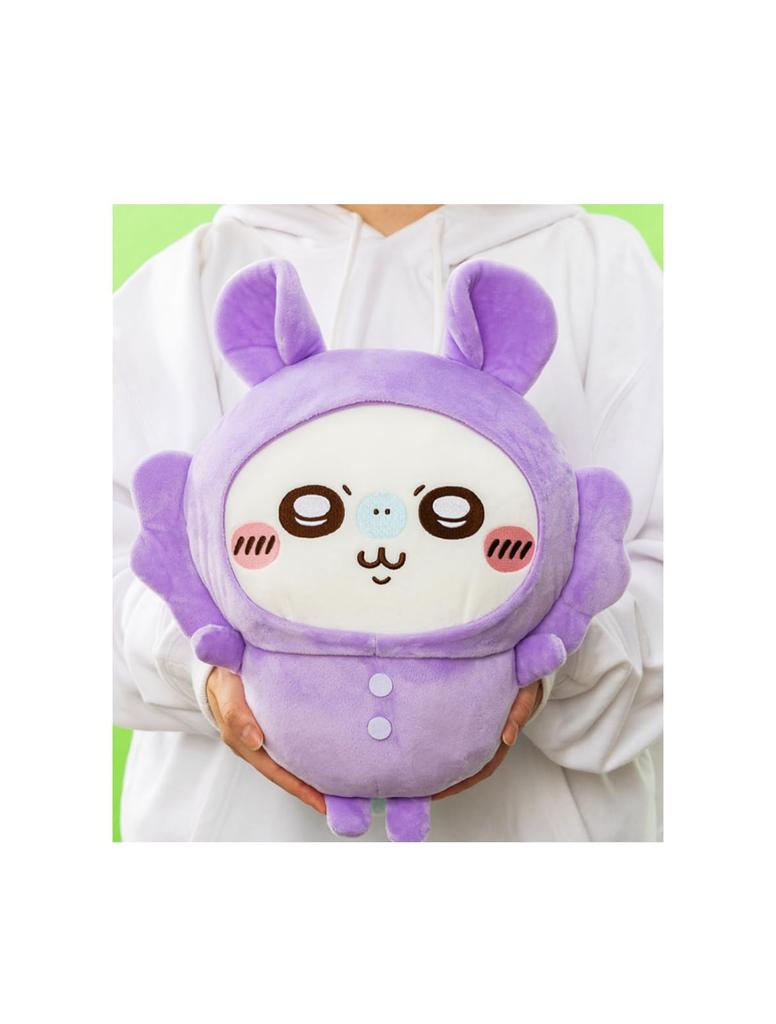 Chiika Pajamas Big Official Plush Toy, Large, Approx. 30cm (Summer Squirrel)