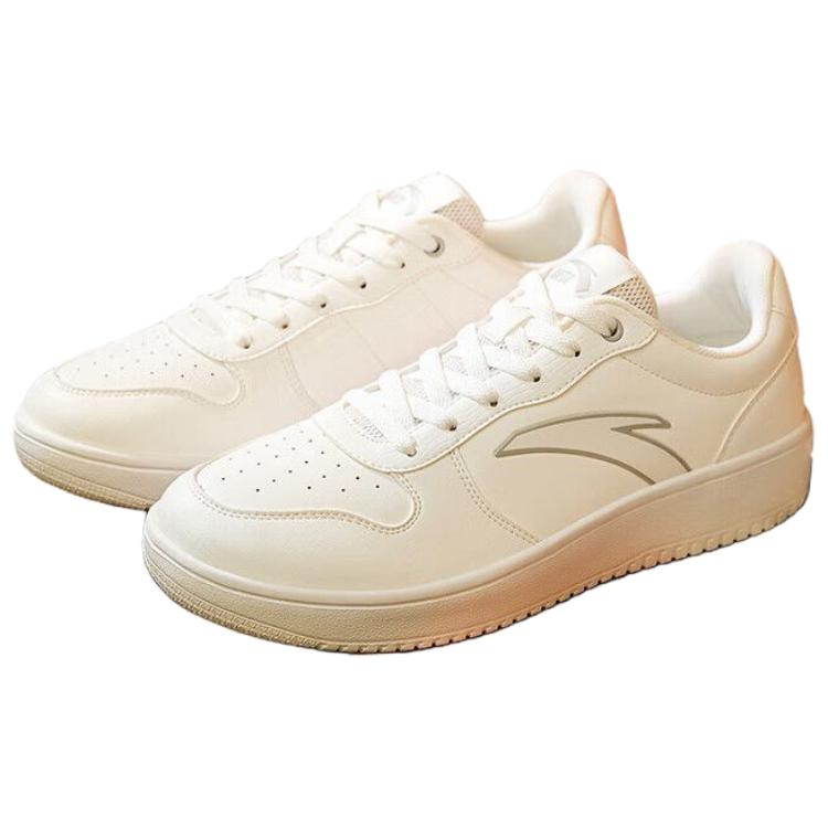 Anta Lightweight Fashion Versatile Shock Absorbing Durable Low Top Sneakers Men Sneakers White 912538039-1