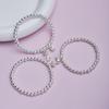 Two Lives Joy Sterling Silver S999 Lotus Pod Bead Bracelet - Pure Silver Women's Fresh Style Accessory