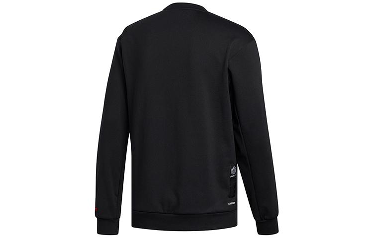 adidas Sweatshirts Men's Black Crew Neck Thickened Regular FP8368