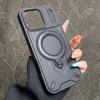 Military Matte Armor Magnetic Case ForiPhone 17 Air 16 15 14 Plus 13 12 11 Pro Max ForMagsafe Stand Shockproof Rugged Cover