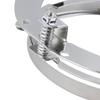 7" LED Headlight Trim Ring Mounting Bracket Fits For Harley Street Glide Chrome
