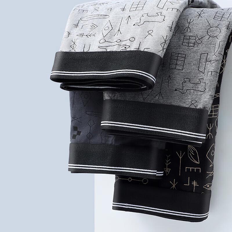 LANGSHA Men's Anti-bacterial Boxer Briefs Multi-pack