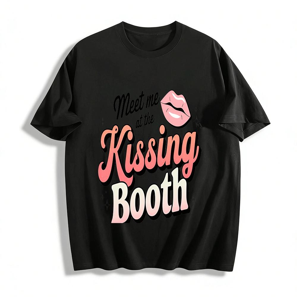 Meet Me At The Kissing BoothT Pure cotton T-shirt XXS