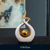 Ceramic Vase Statue Home Decor Modern Art White Pottery Crafts Ornaments Living Room Furniture Home Accessories Decoration Gifts