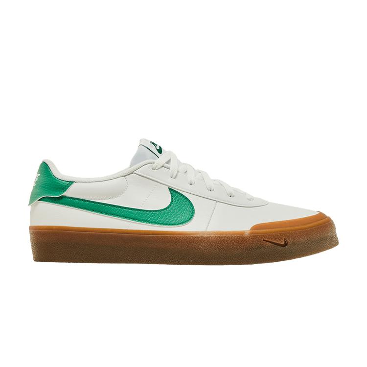 Nike Court Shot White Gum Medium Brown Malachite 42
