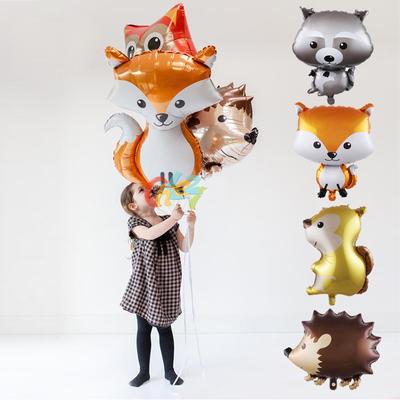 1 st Dier Folie Ballonnen Verjaardag Bruiloft Bos Feest Decoraties Helium Ballonnen Vos Egel CDN