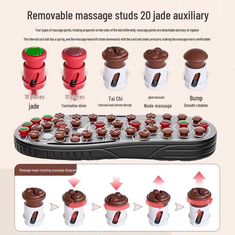 CLORIS Jade Acupoint Massage Slippers