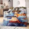 OnePiece Anime Flannel Blanket Warm,Comfortable,Suitable for Bedrooms,Sofas,Beds,Chairs,Picnics,Travel
