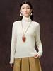 Women's 100% Pure Cashmere Turtleneck Sweater - Autumn/Winter 2026 Collection, Long-Sleeved, Comfortable, Loose Fit Pullover