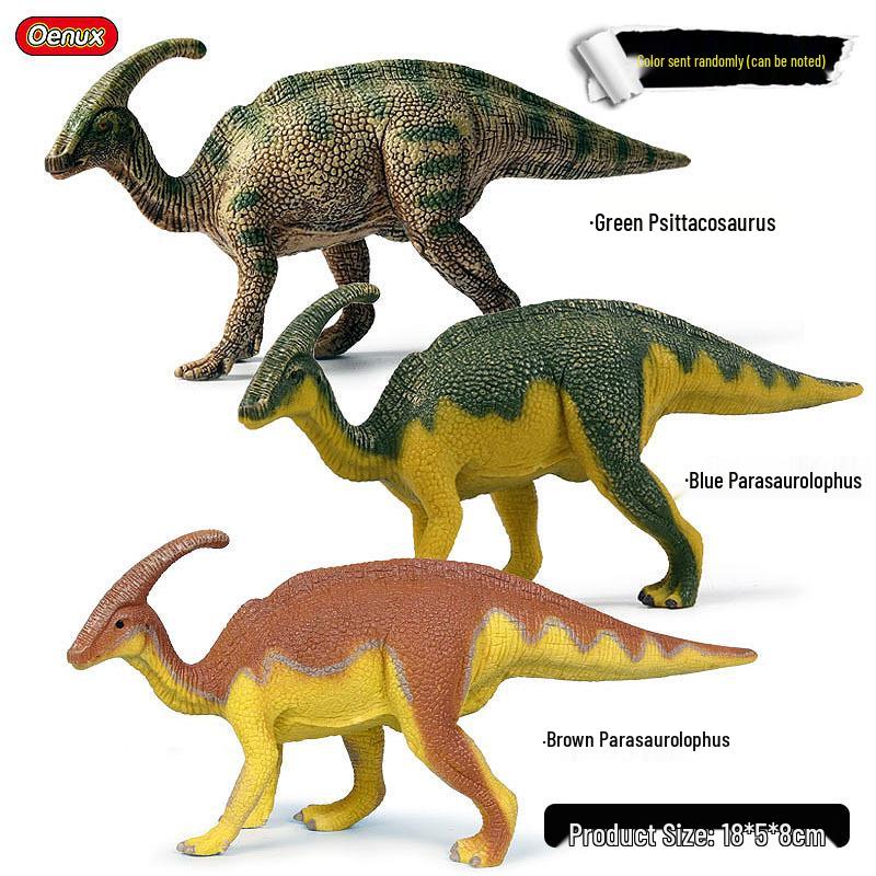 Parasaurolophus Dinosaur Model: Educational Simulation Toy for Children