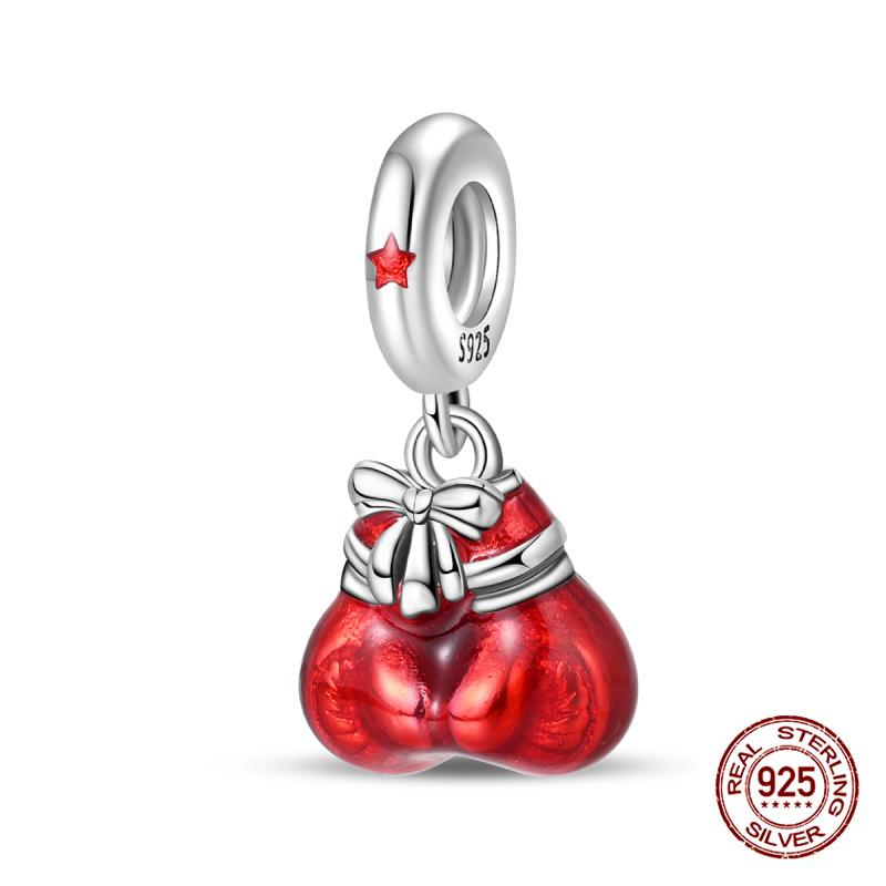 Original Charms Copper Summer Coconut Grove Holiday Charm Fits 3Mm Original Bracelet For Women Diy Jewelry Gifts New In