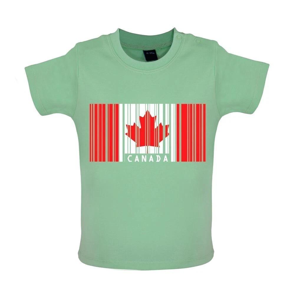 Canada Flag Style Barcode - Baby / Bodysuit - Canadian Sheet Toronto Love 130
