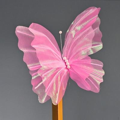 3D Künstliche Schmetterlingsdeko Netz Foto-Requisite Blumengesteck Neuheit Kunstwerk Ornament